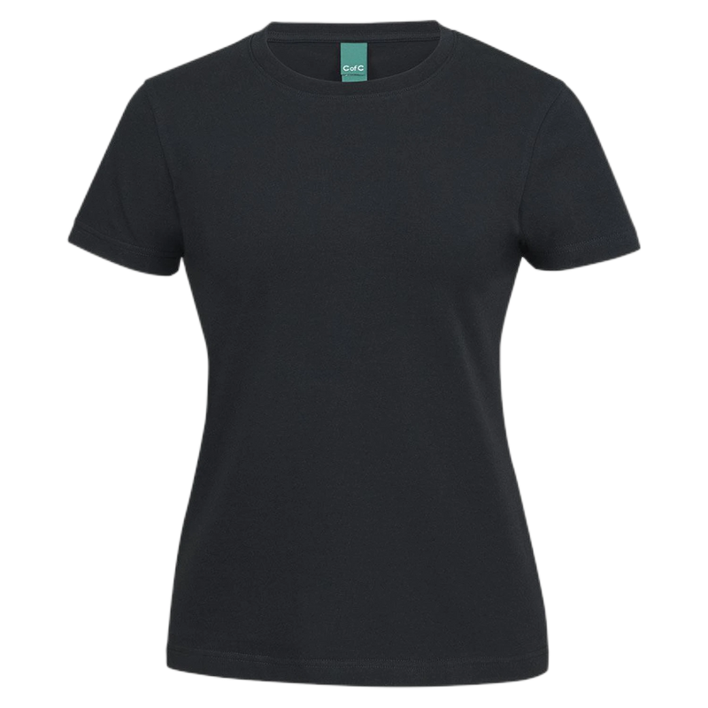 C of C Ladies Cotton S/S Stretch Tee 1STS1
