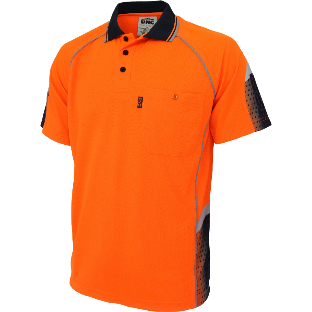 DNC Hi Vis Galaxy Sublimated Polo 3564
