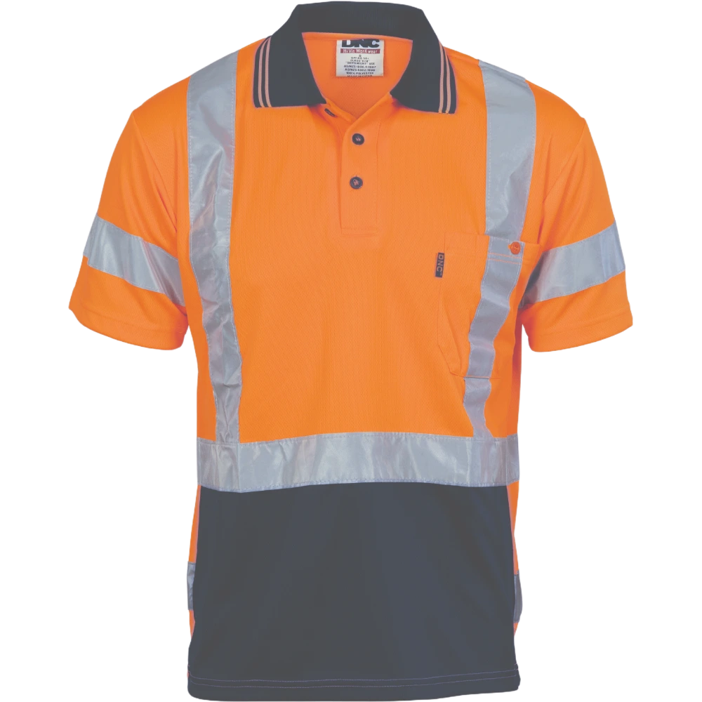 DNC Hi Vis D/N Cool Breathe Polo 3712
