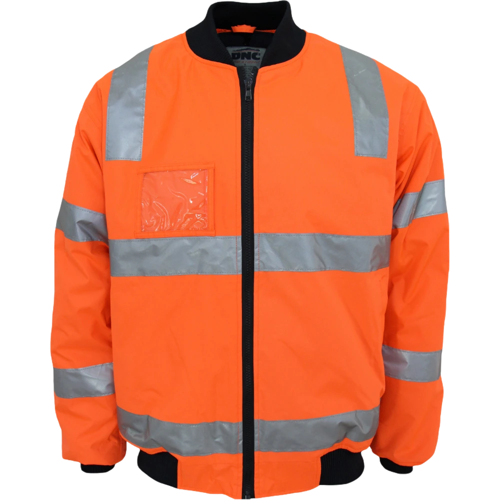 DNC HiVis "Hoop" Pattern Flying Jacket Biomotion 3769