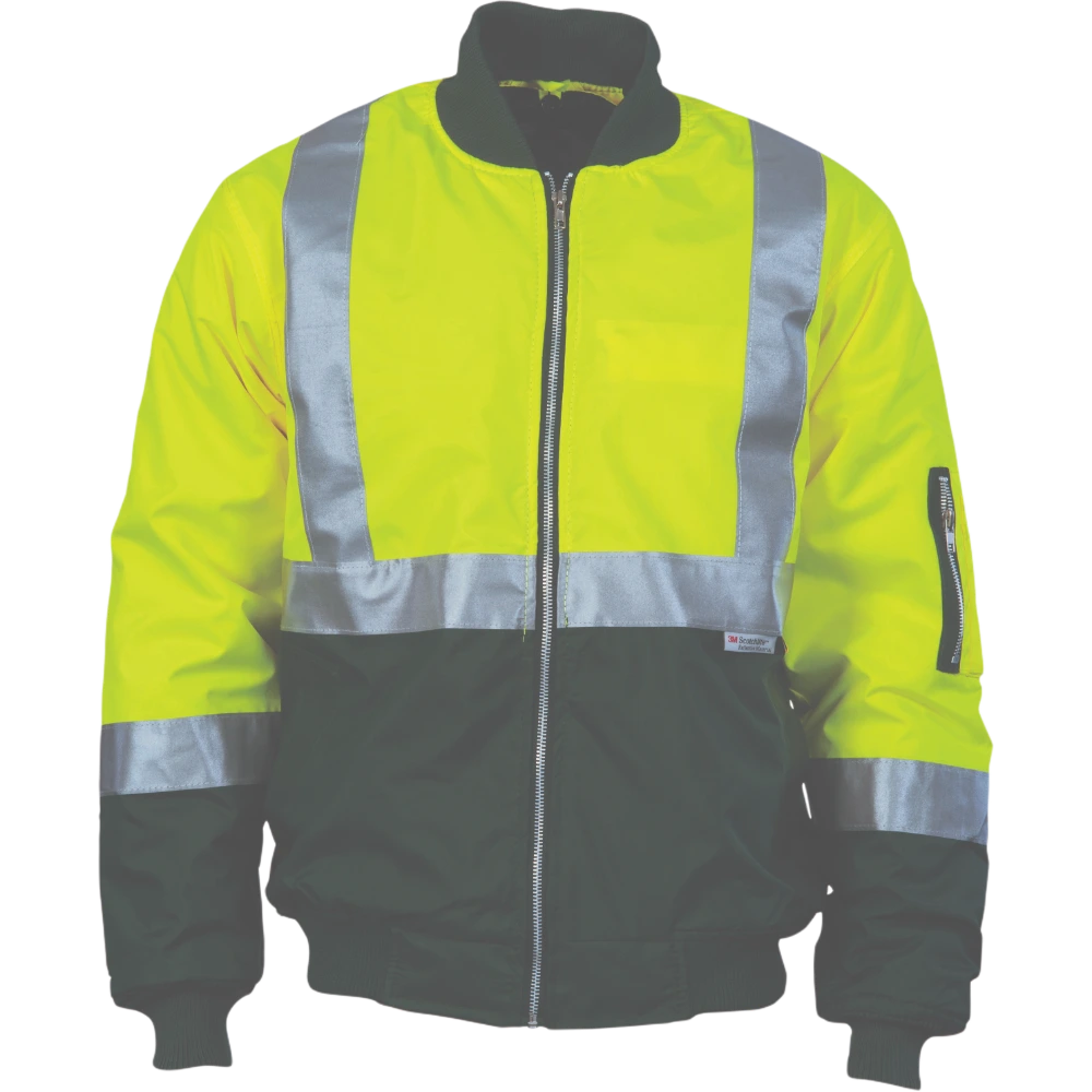 DNC HiVis Two Tone Jacket with 3M R/Tape 3862