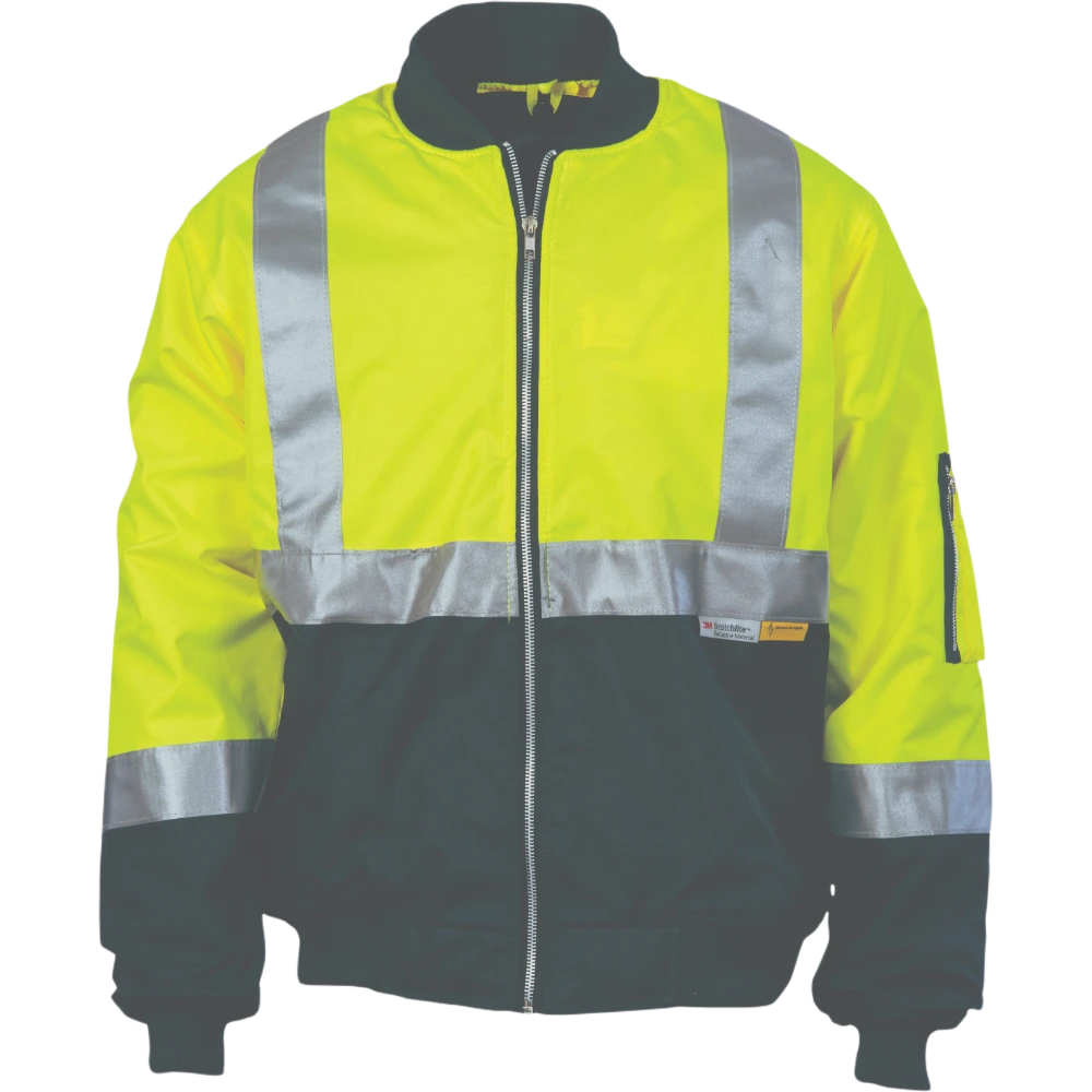DNC HiVis Two Tone Jacket with 3M R/Tape 3862