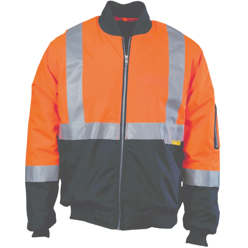 DNC HiVis Two Tone Jacket with 3M R/Tape 3862