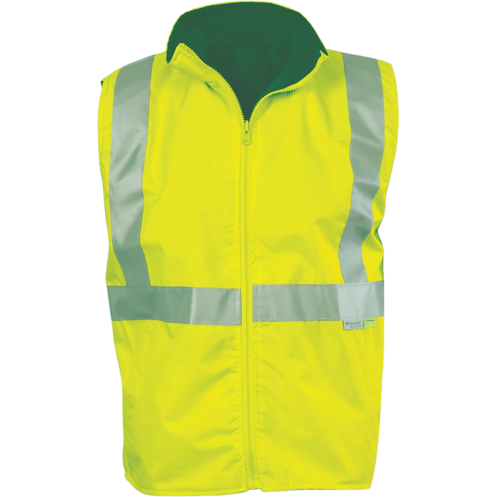 HiVis Reversible Vest With 3M R/Tape 3865