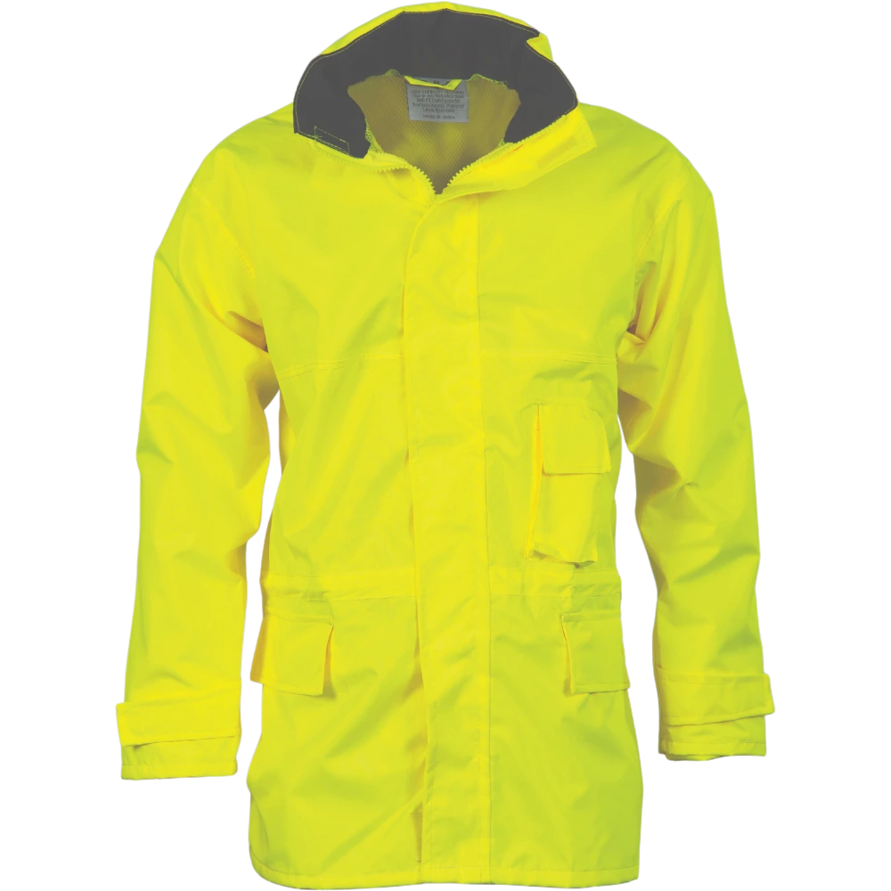 DNC HiVis Breathable Rain Jacket 3873
