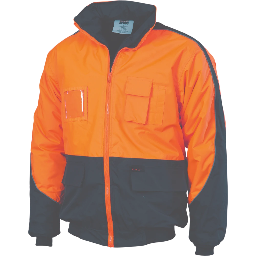 DNC HiVis Contrast Bomber Jacket 3991