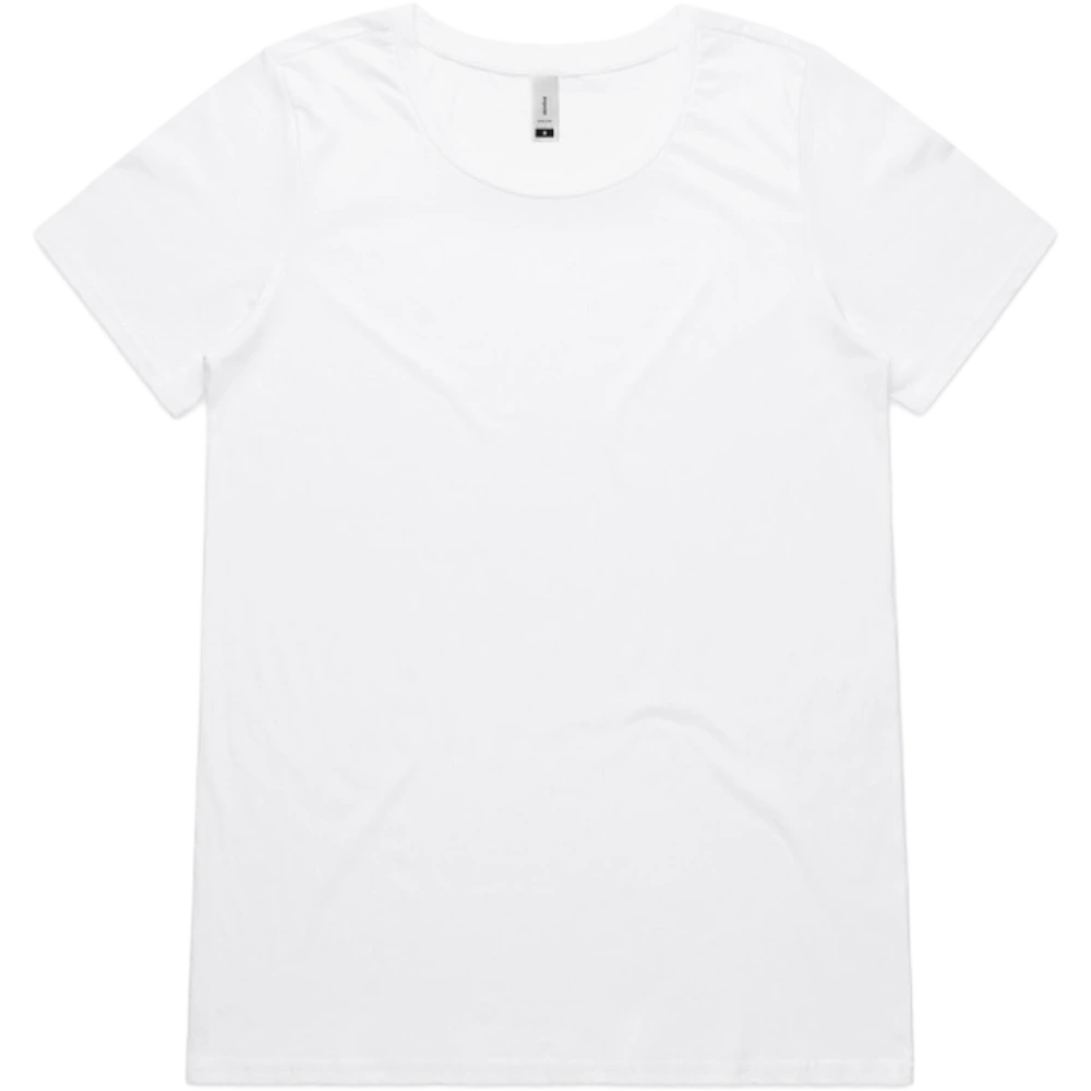 AS Colour Womens Shallow Scoop Tee 4011