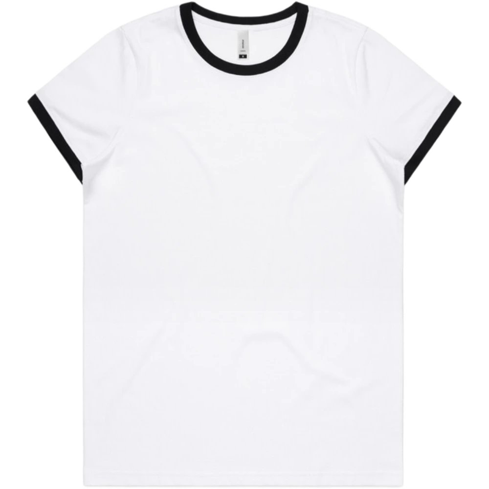 AS Colour Womens Maple Ringer Tee 4053