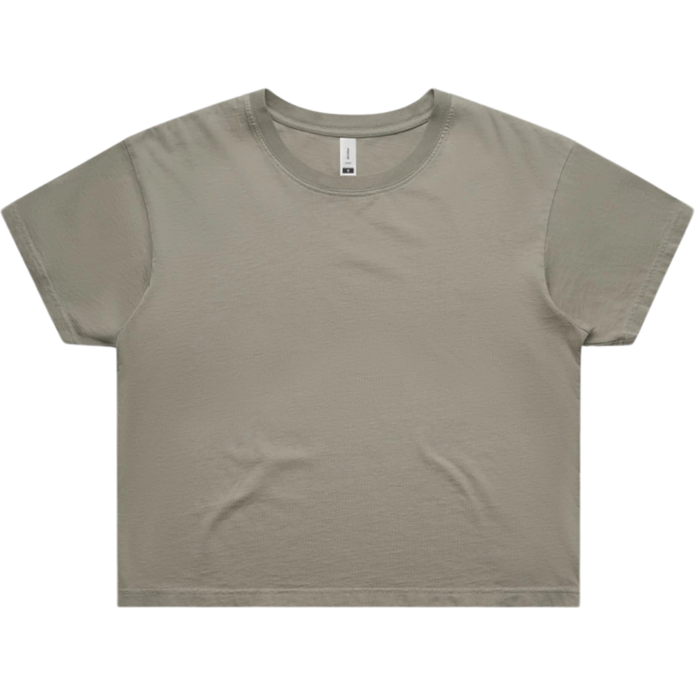 AS Colour Womens Faded Crop Tee 4062F