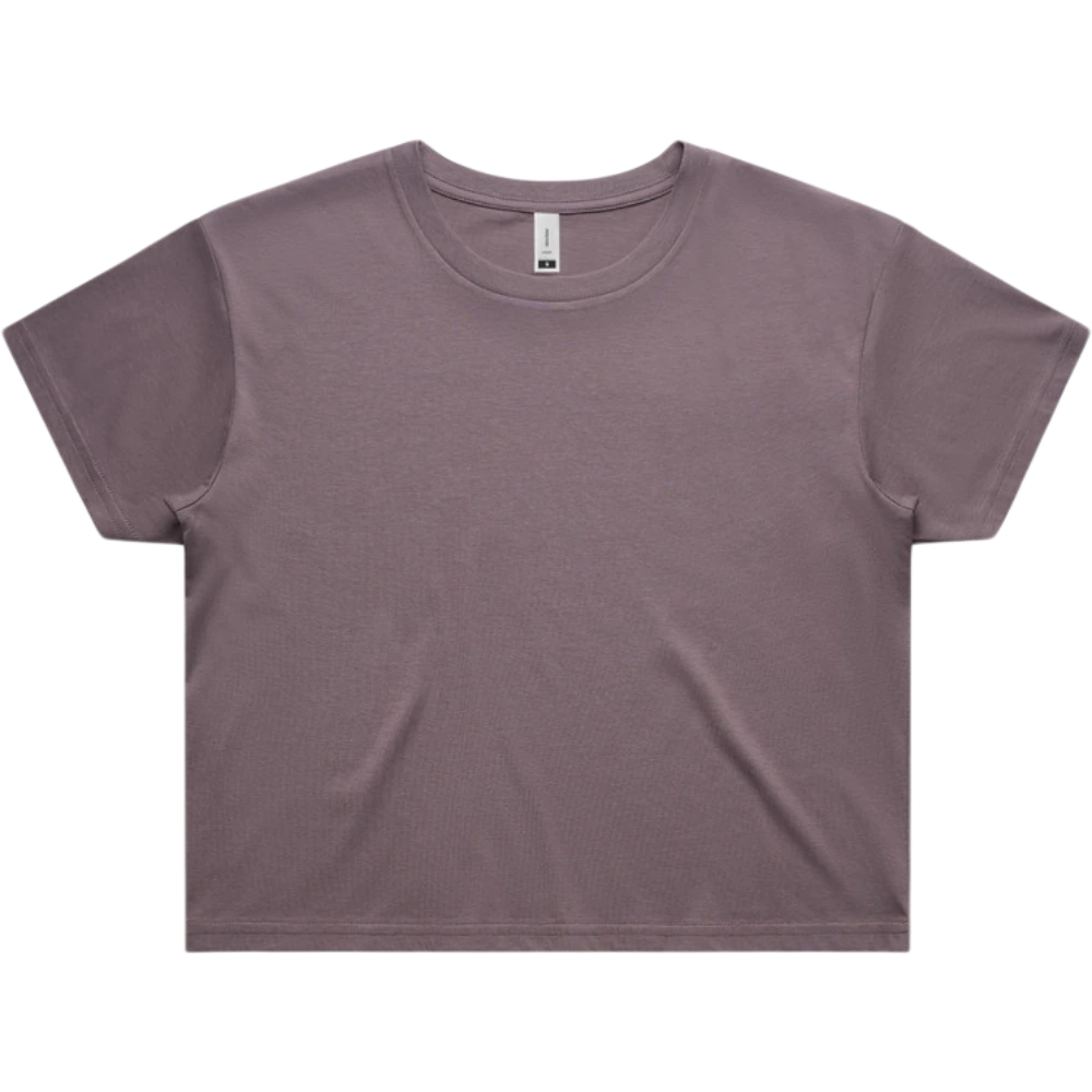 AS Colour Womens Faded Crop Tee 4062F