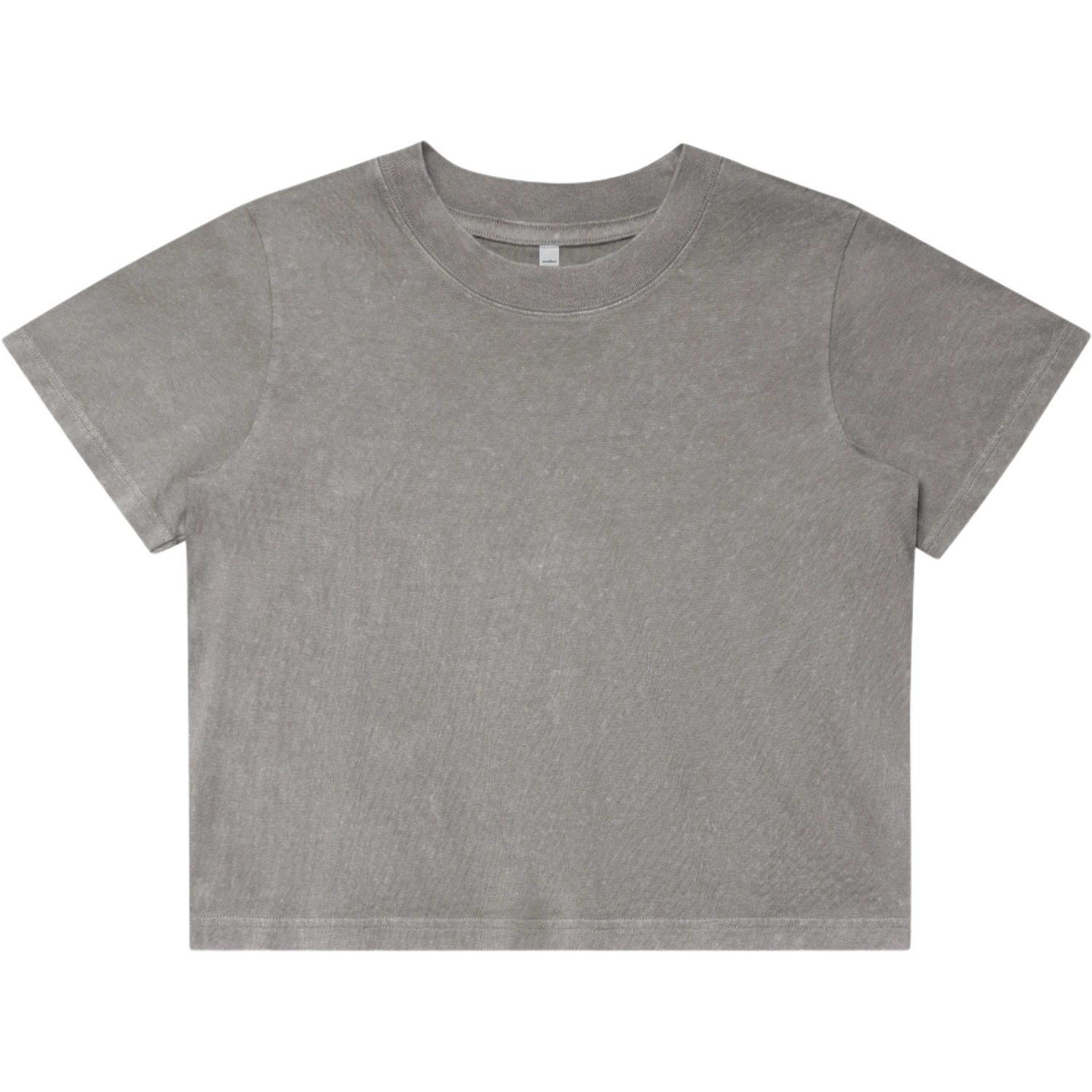 AS Colour Womens Heavy Stone Wash Crop 4086