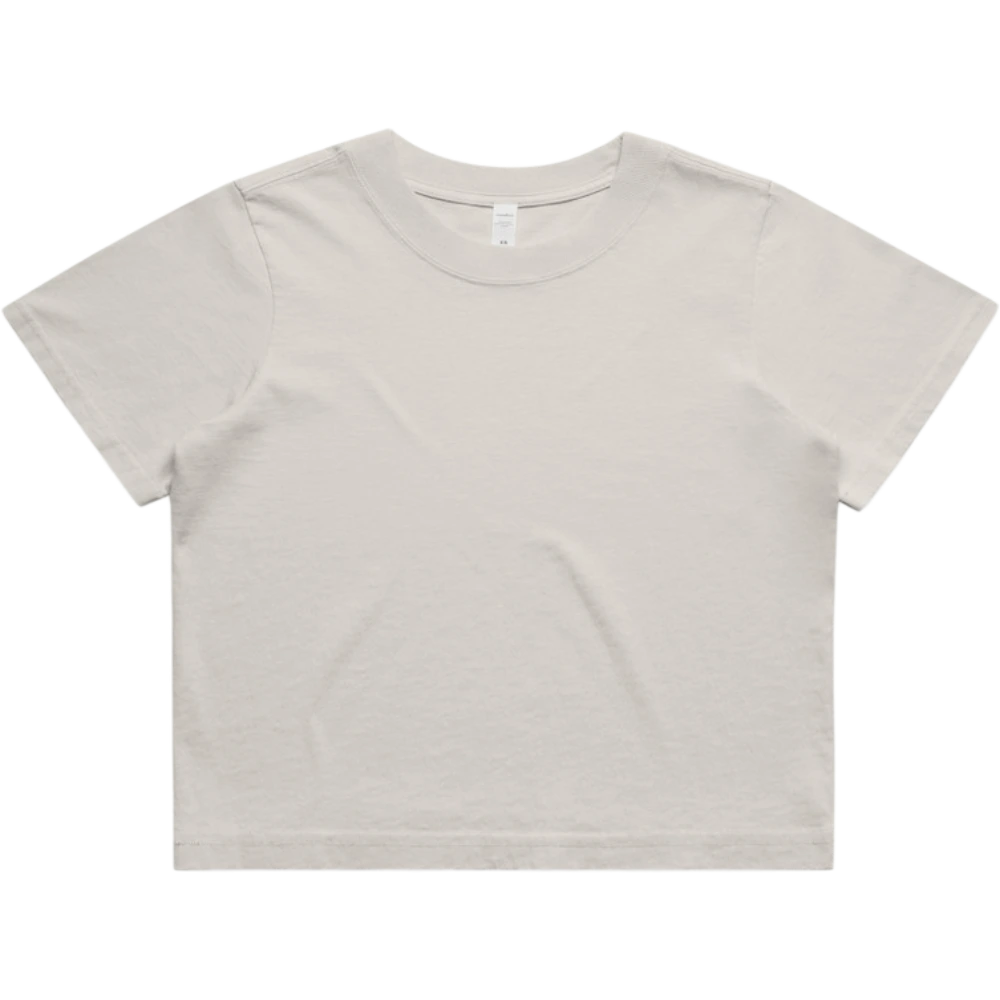 AS Colour Womens Heavy Faded Crop Tee 4089