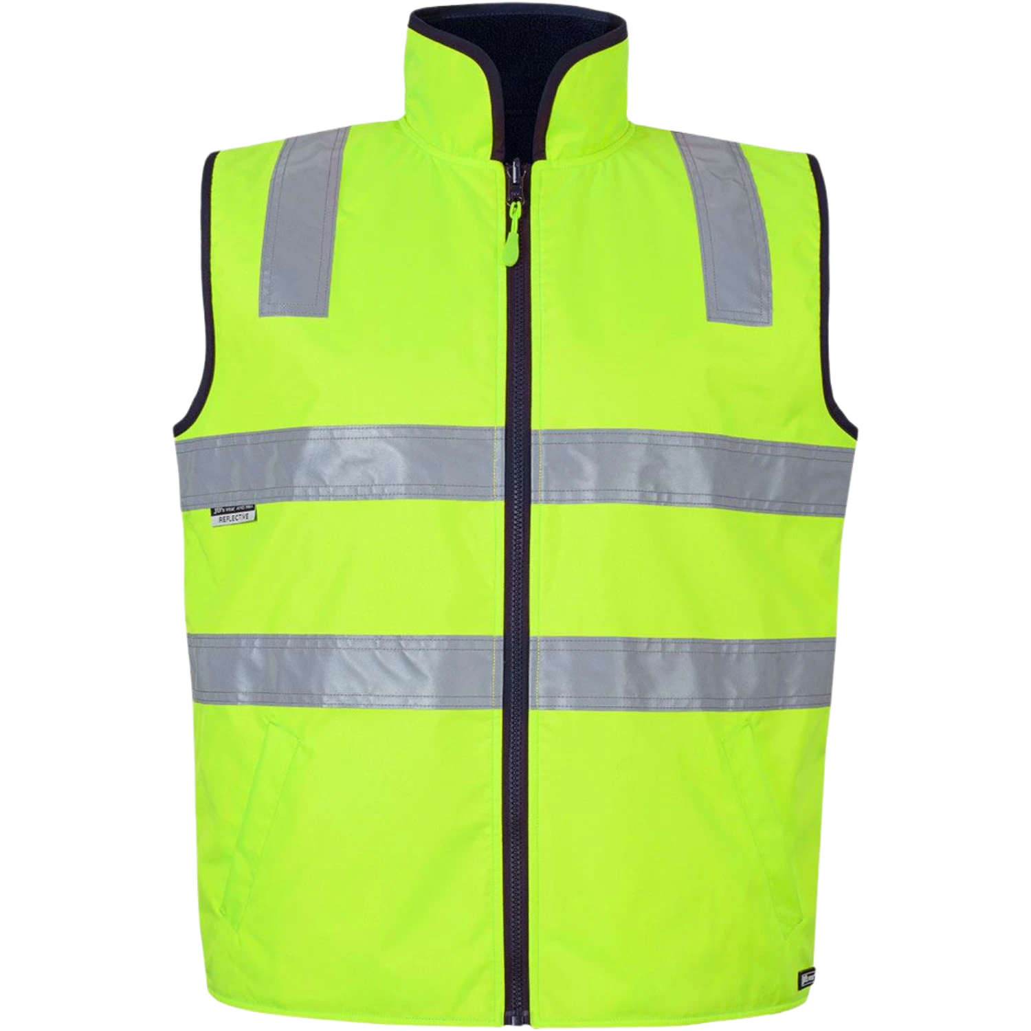 JB's Hi Vis 4602.1 (D+N) Reversible Vest 6D4RV