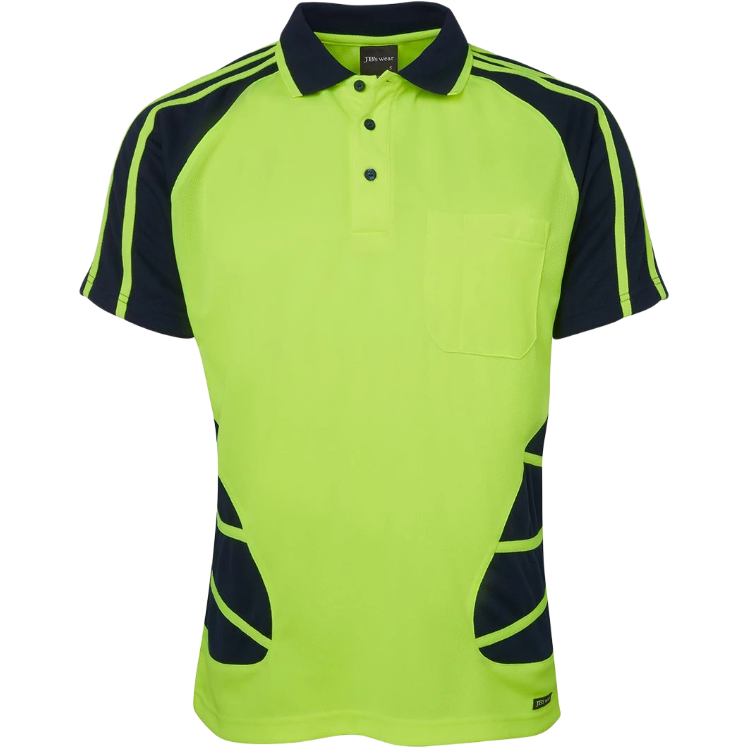 JB's Hi Vis S/S Spider Polo 6HSP