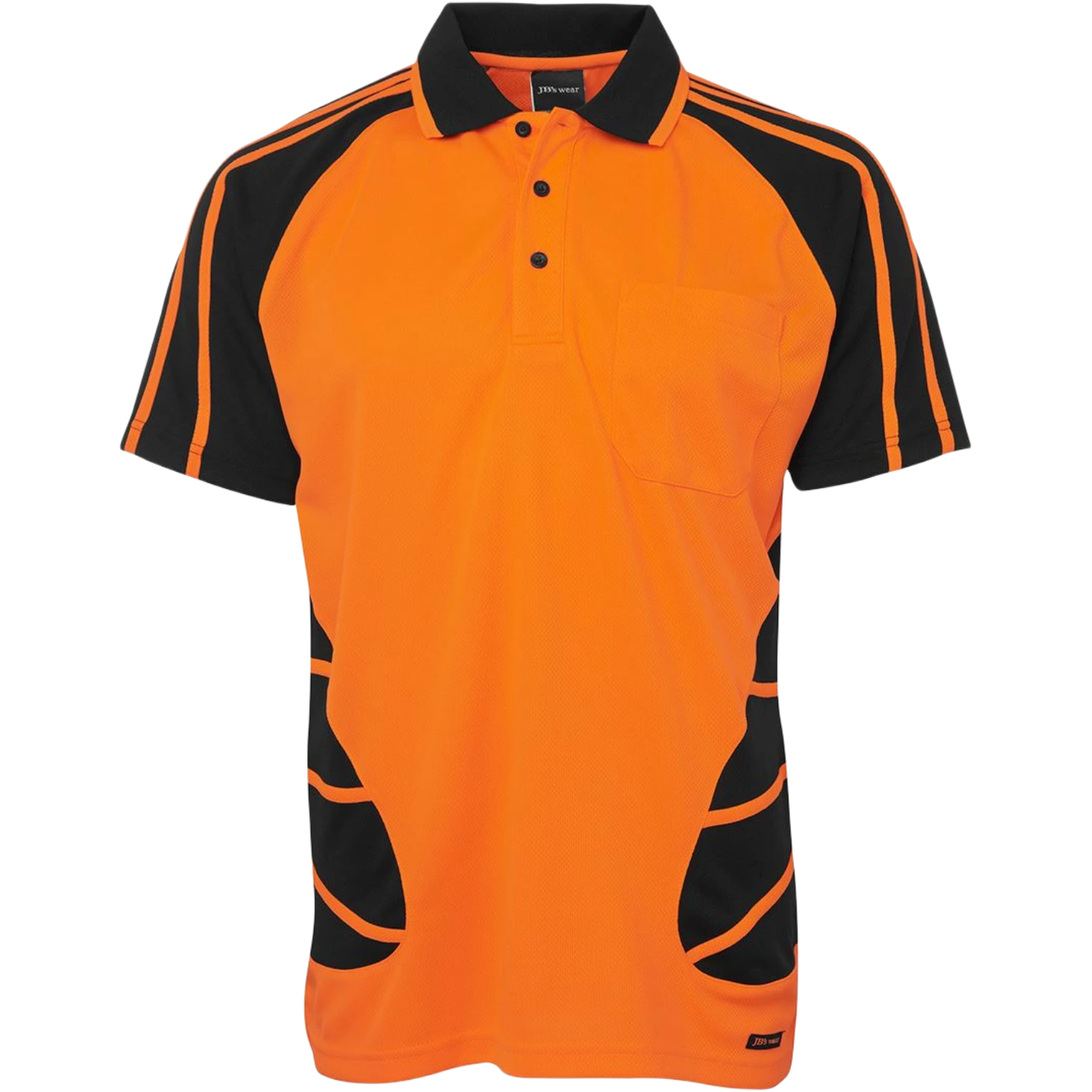 JB's Hi Vis S/S Spider Polo 6HSP