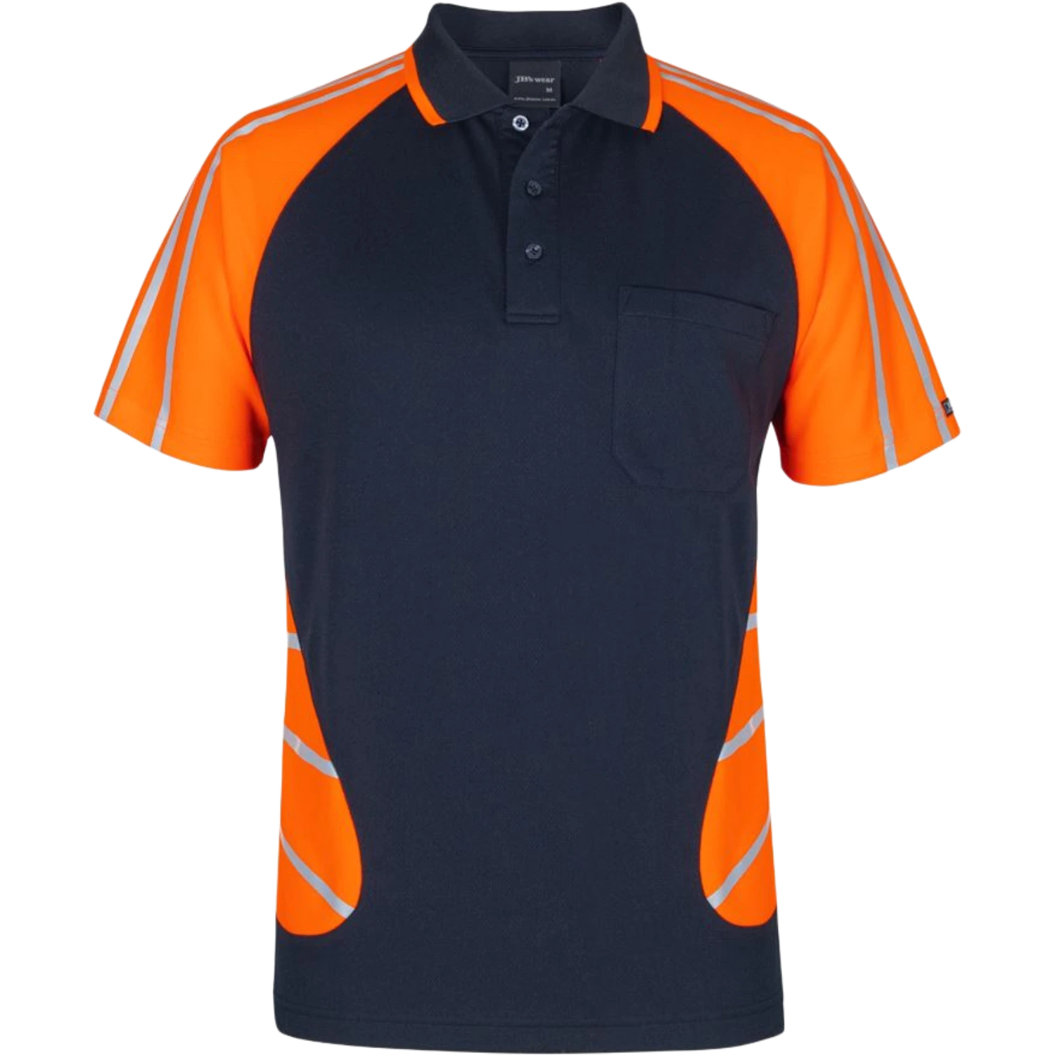 JB's Street Spider Polo with Reflective Stripes 6HSSR