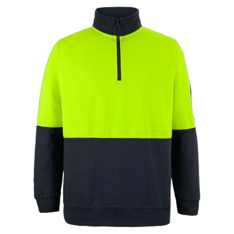 JB's Hi Vis 1/2 Zip Fleecy 6HVFH