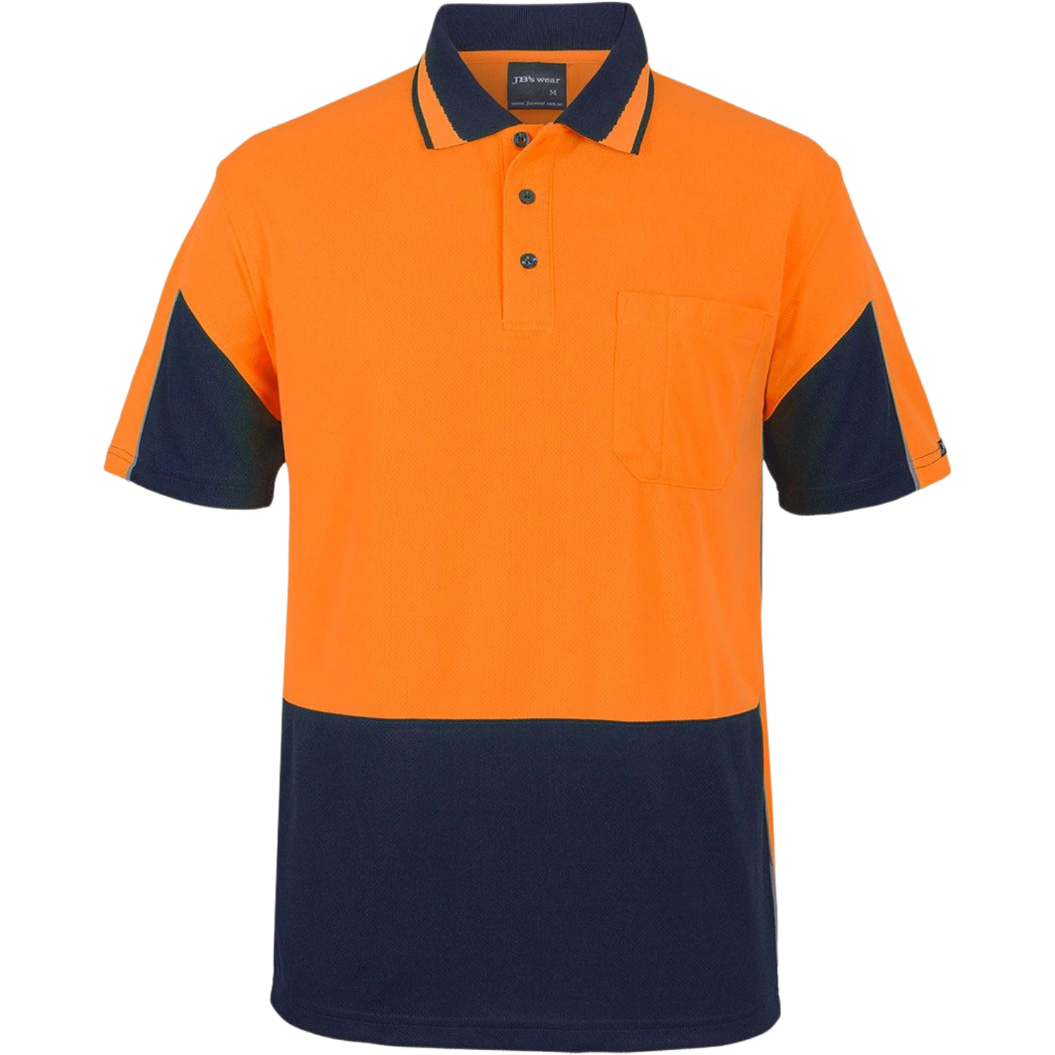 JB's Hi Vis S/S Gap Polo 6HVGS