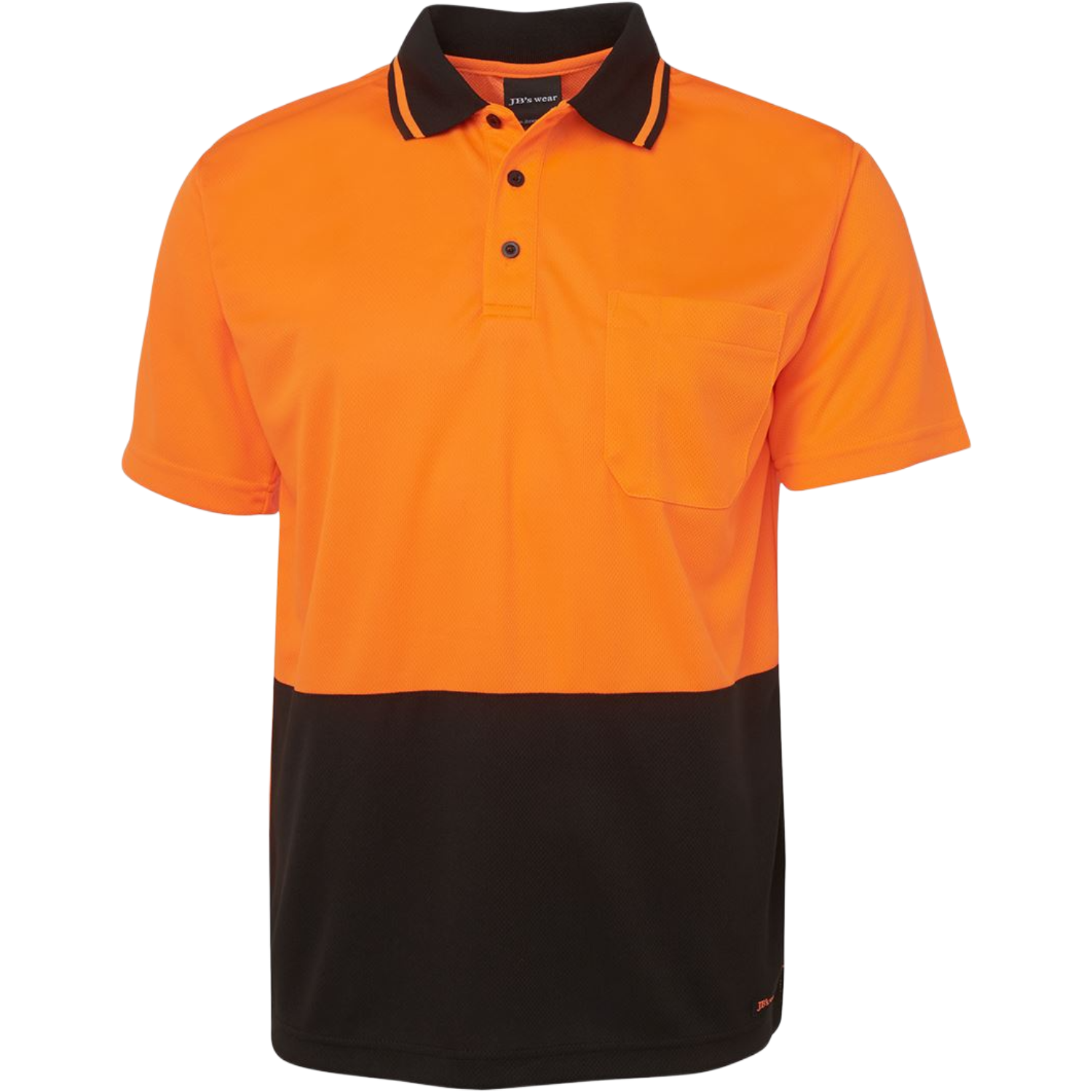 JB's Adults Hi Vis Traditional Polo 6HVNC