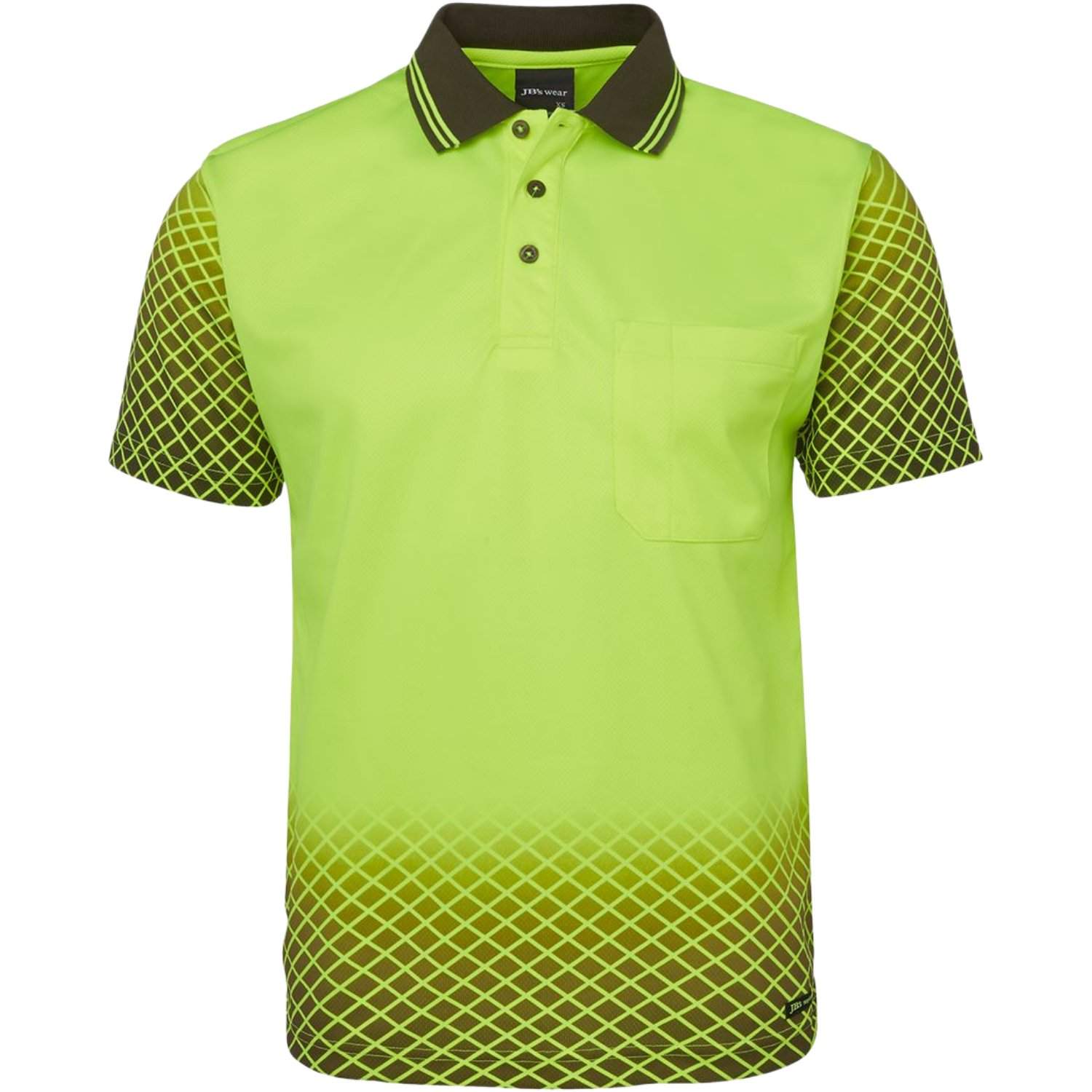 JB's Hi Vis Net Sub Polo 6HVNS