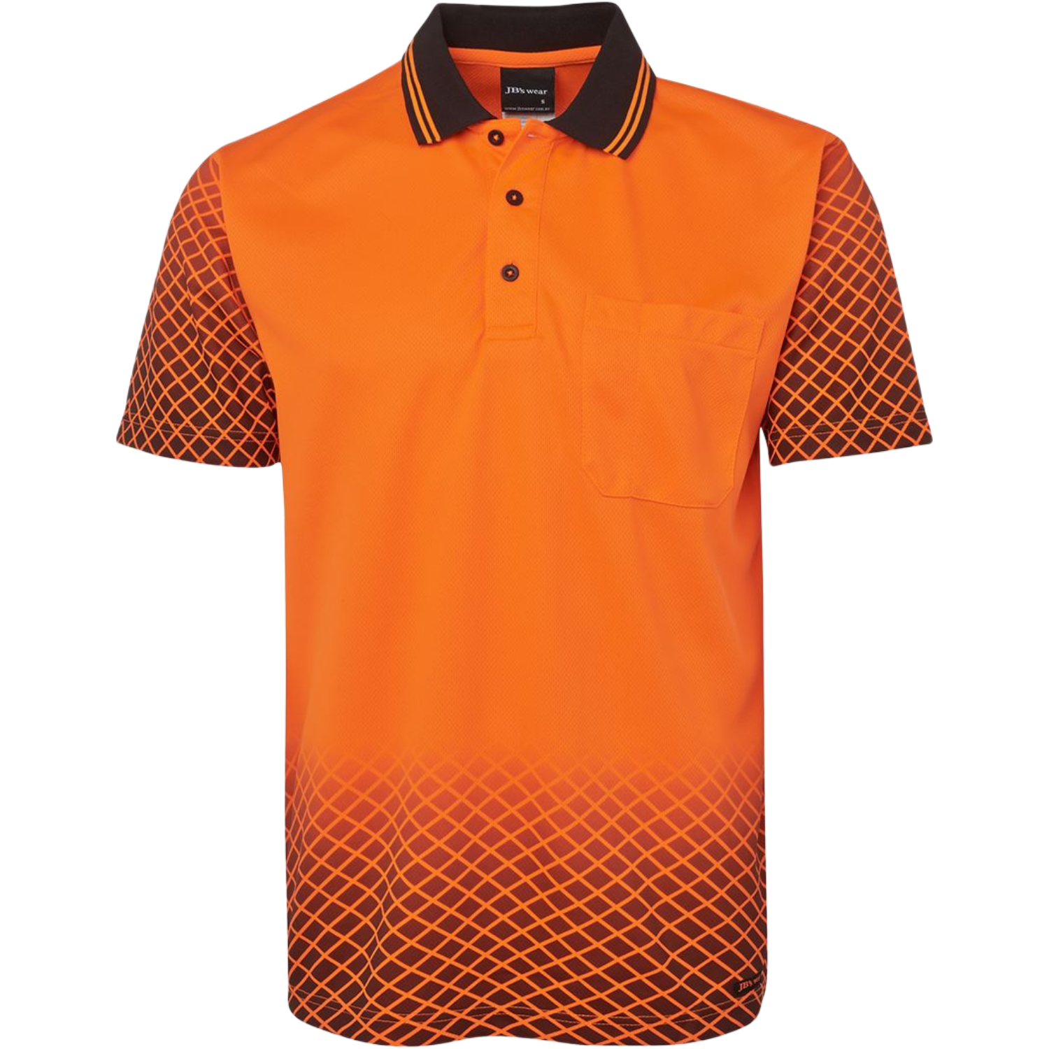 JB's Hi Vis Net Sub Polo 6HVNS
