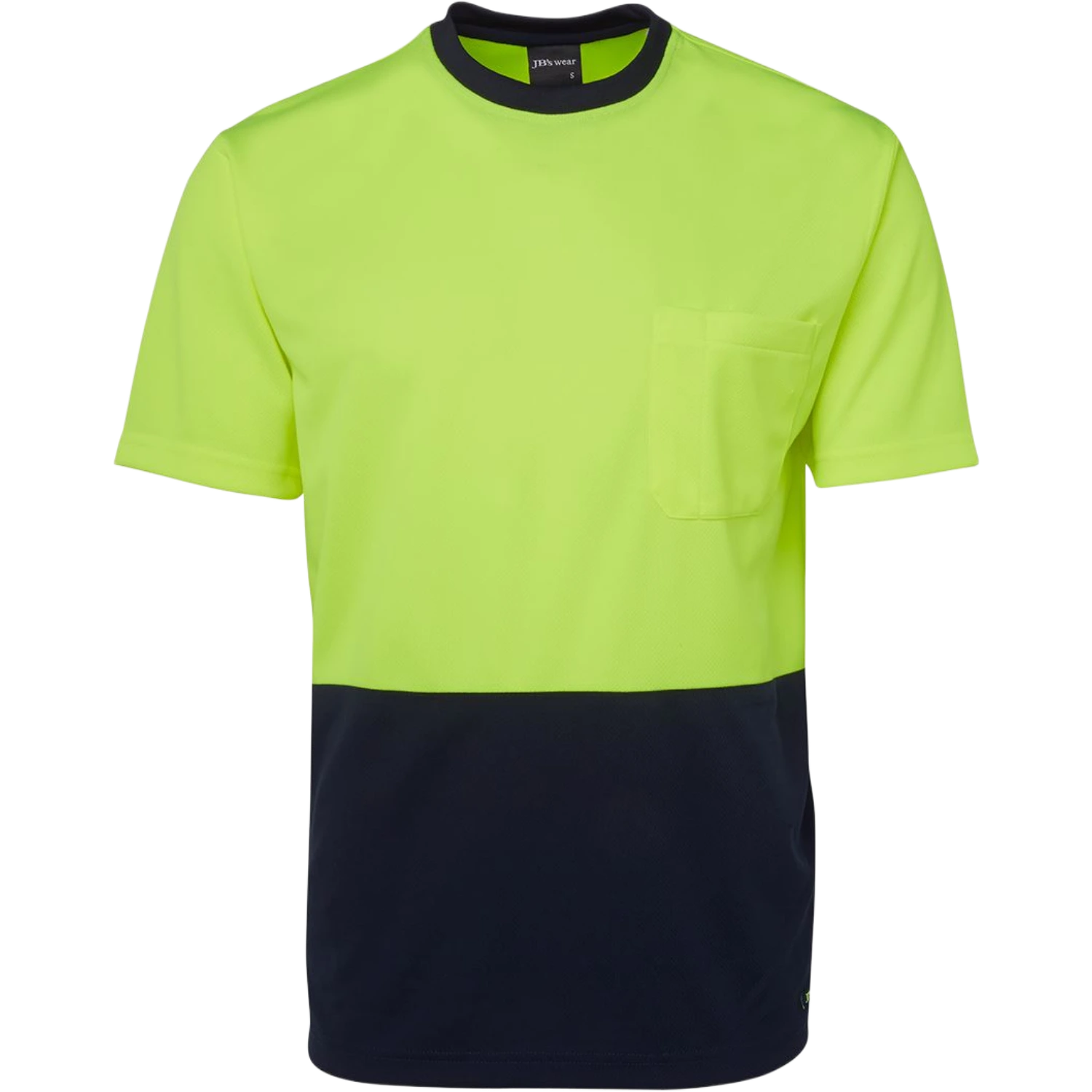 JB's Hi Vis Crew Neck Cotton T-Shirt 6HVTC