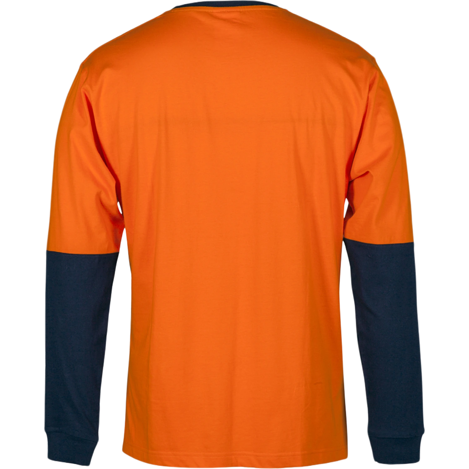 JB's Hi Vis L/S Crew Neck Cotton T-shirt 6HVTN