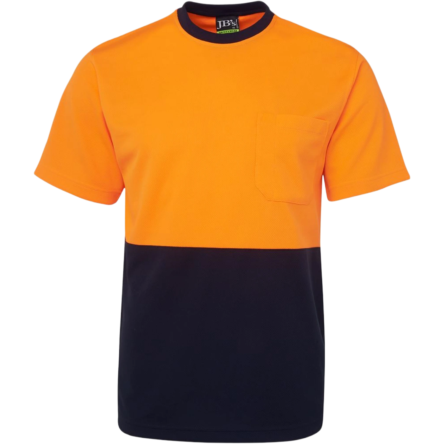 JB's Hi Vis Crew Neck Cotton T-Shirt 6HVTC