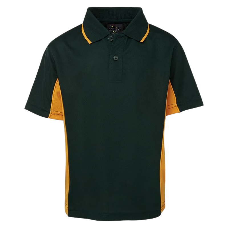 Podium Kids Contrast Polo 7PP3