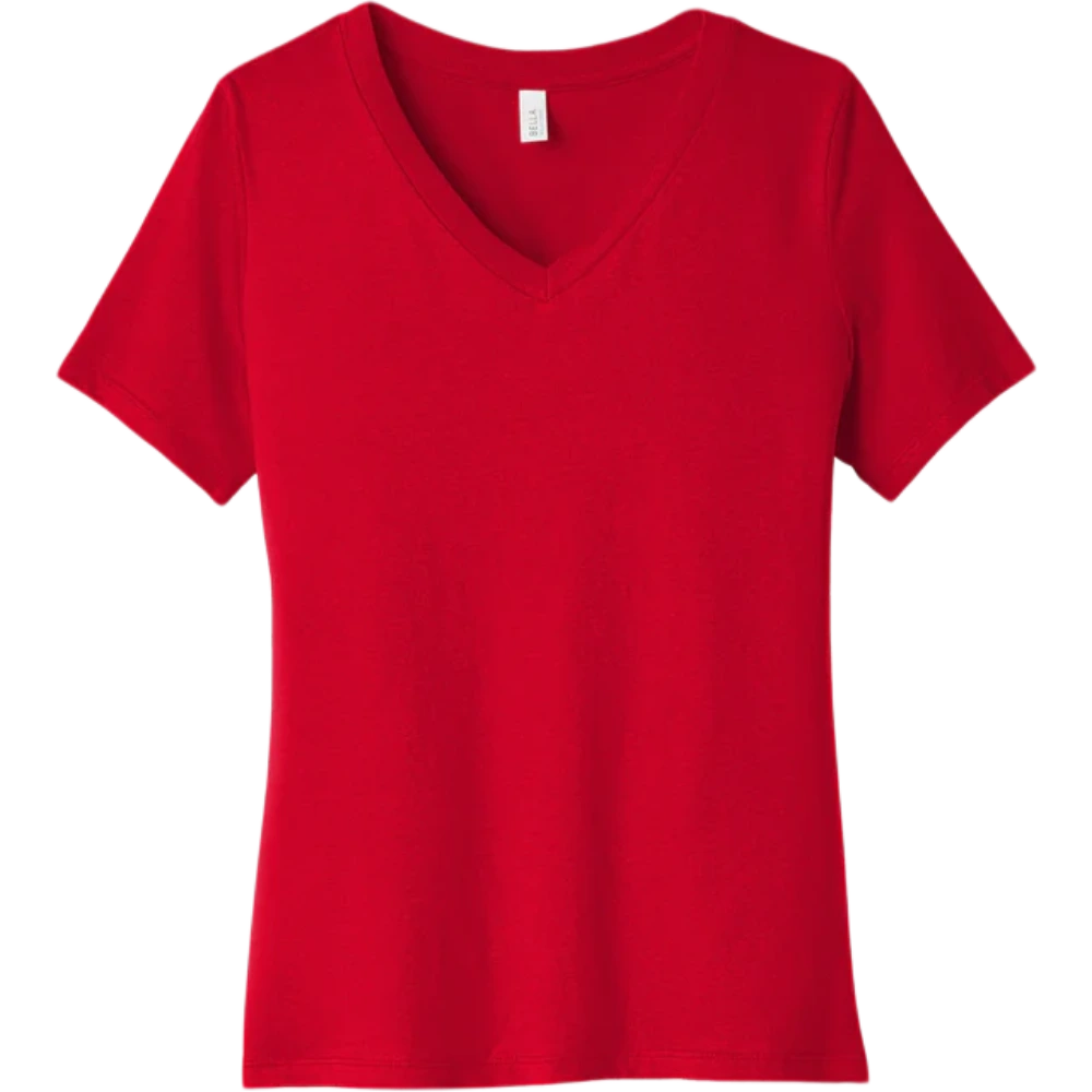 Bella + Canvas Women's Jersey V-Neck BC6405