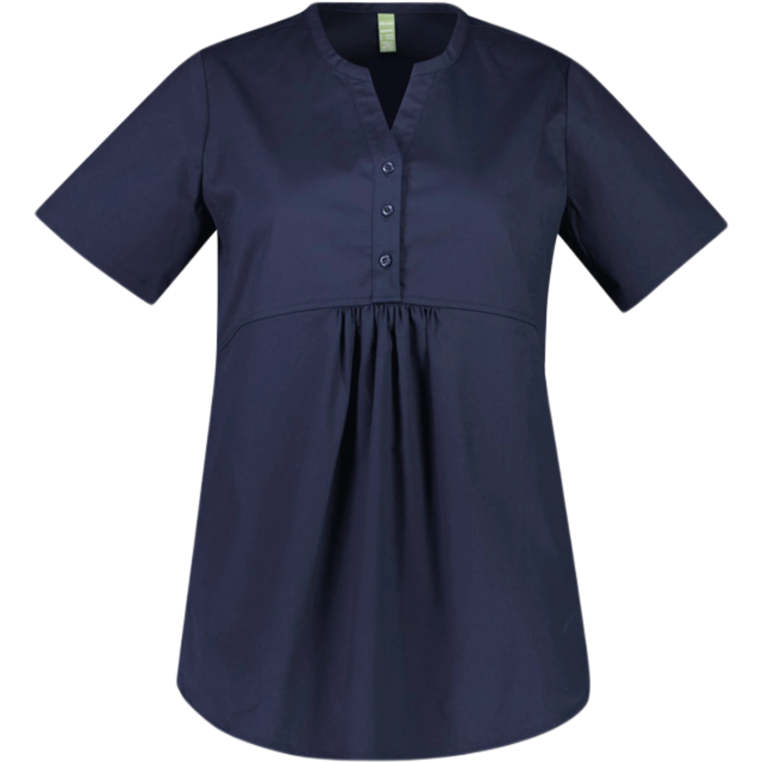 Biz Care Womens Rose Tunic Scrub Top CST243LS