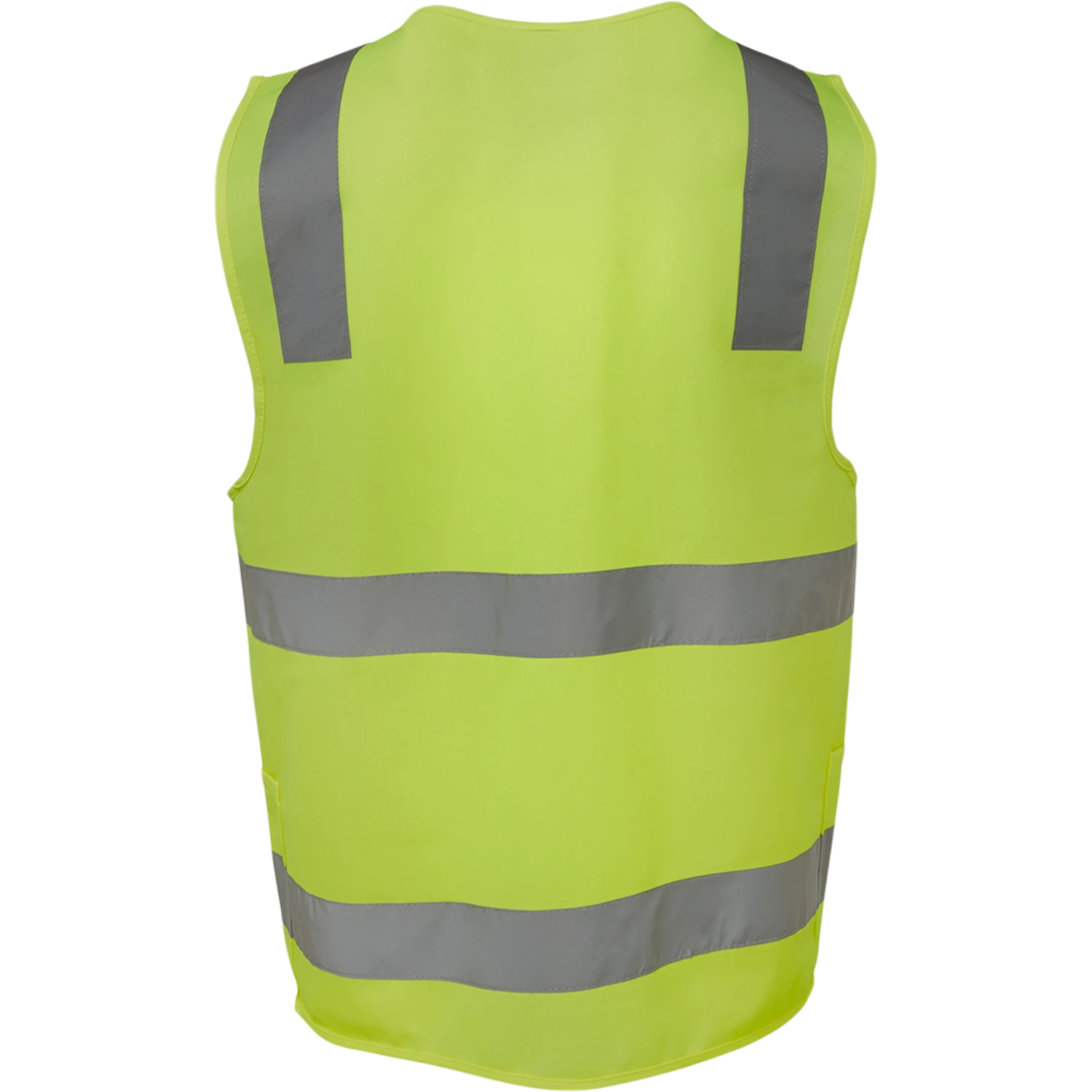 JB's Hi Vis (D+N) Zip Safety Vest 6DNSZ