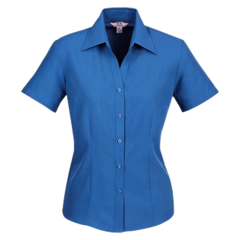 Biz Collection Oasis Womens Short Sleeve Shirt LB3601