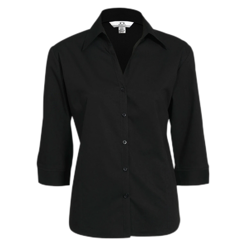 Biz Collection Metro Womens 3/4 Sleeve Shirt LB7300