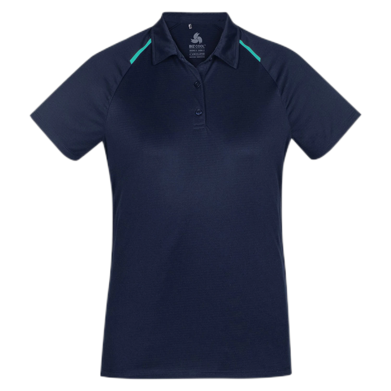 Biz Collection Academy Womens Short Sleeve Polo P012LS