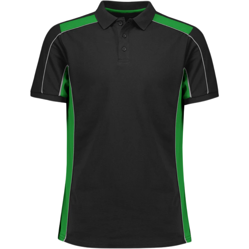 Biz Collection Grid Unisex Polo P413US