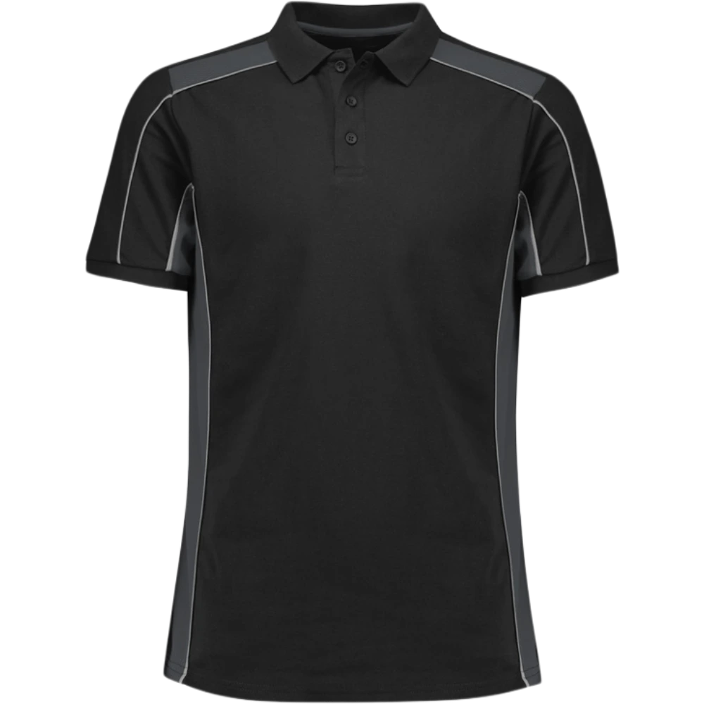 Biz Collection Grid Unisex Polo P413US