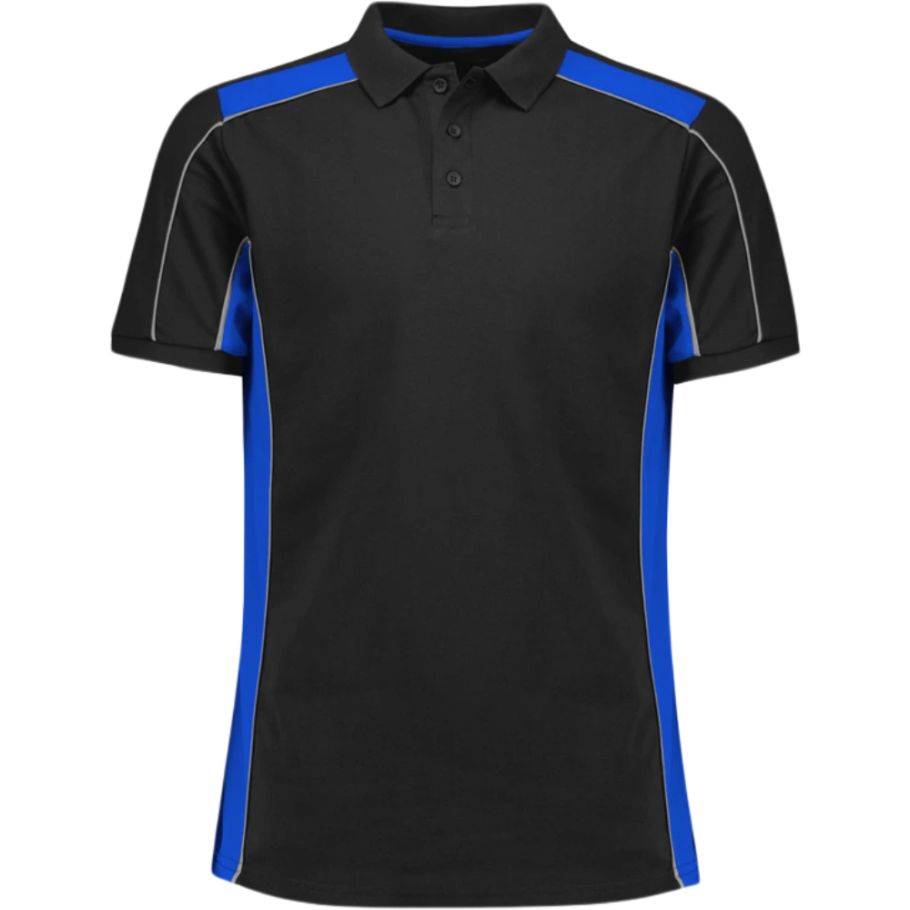 Biz Collection Grid Unisex Polo P413US