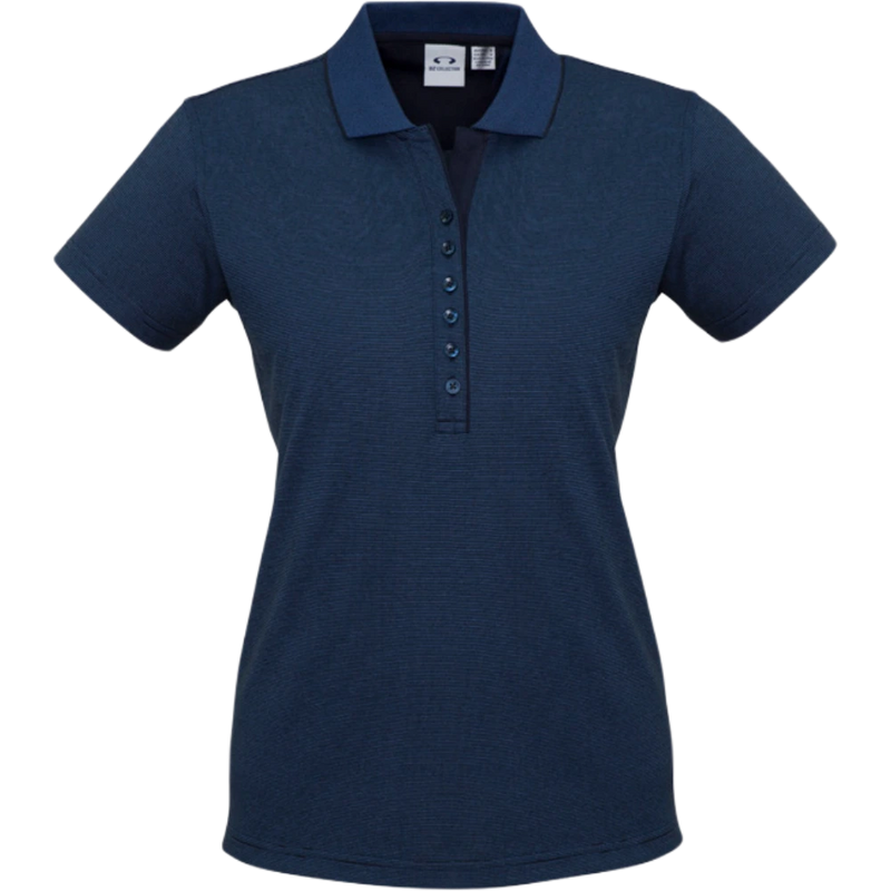 Biz Collection Shadow Ladies Polo P501LS