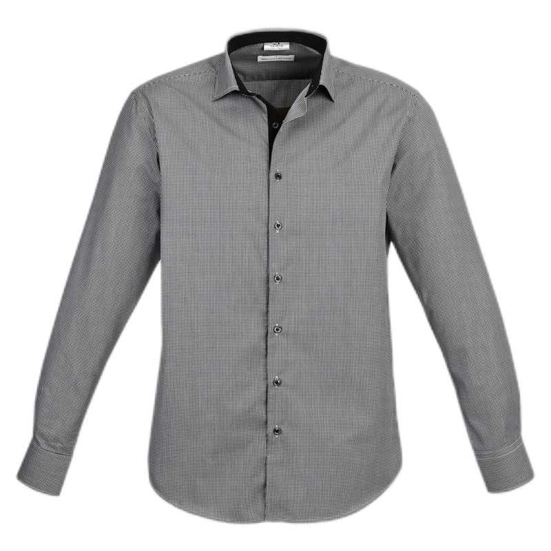 Biz Collection Edge Mens Long Sleeve Shirt S267ML