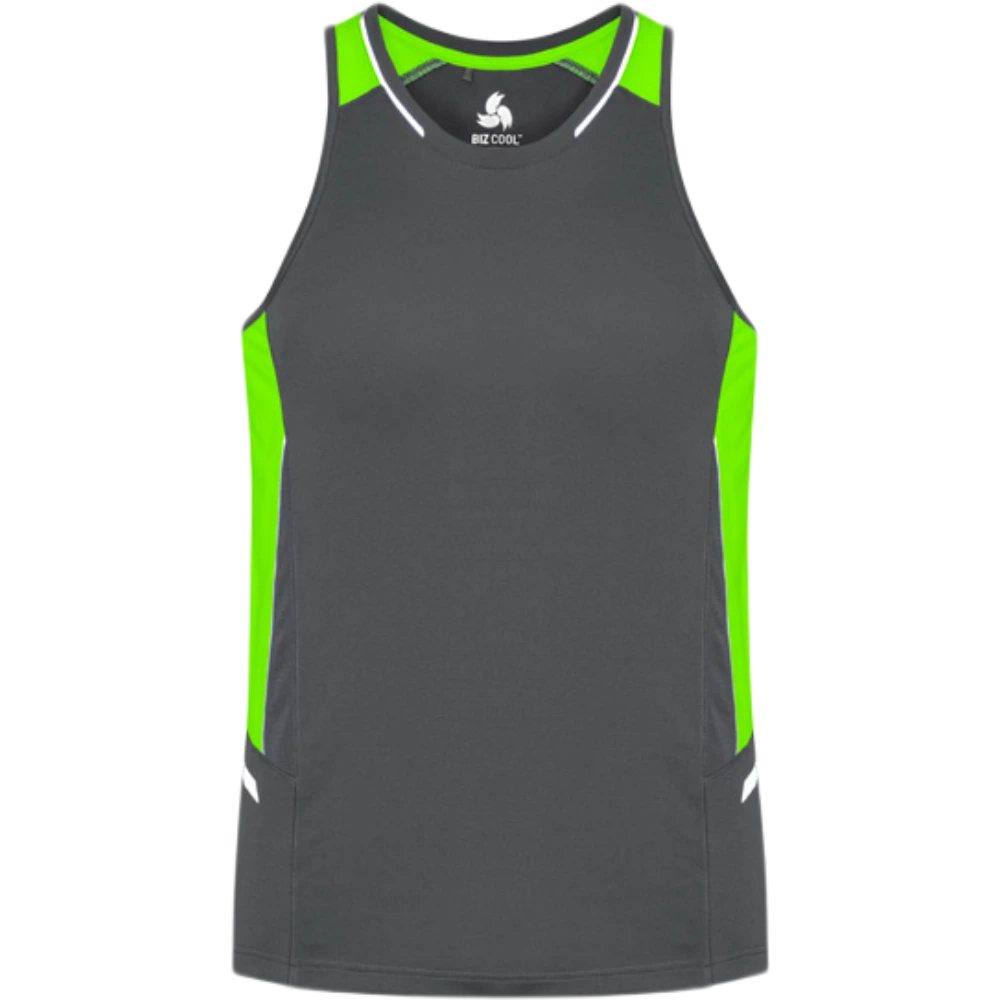 Biz Collection Renegade Mens Singlet SG702M
