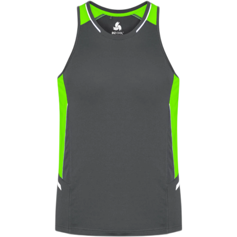 Biz Collection Renegade Mens Singlet SG702M
