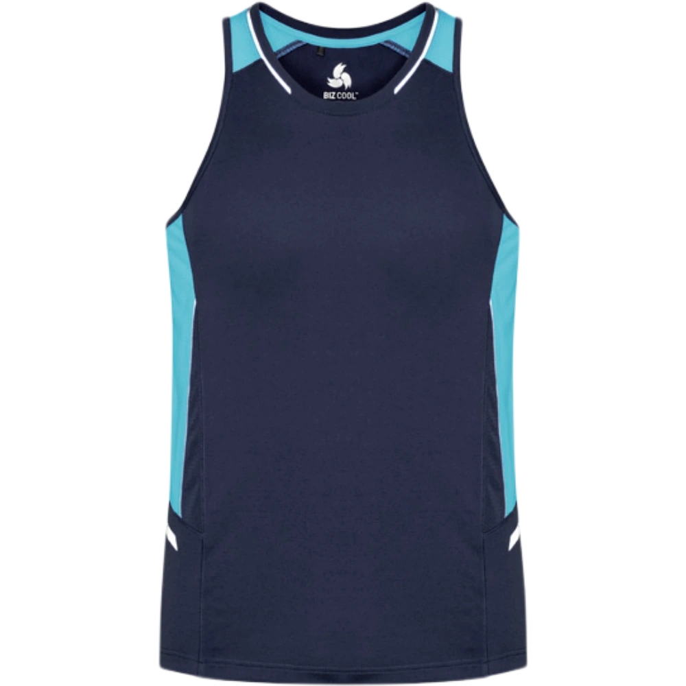 Biz Collection Renegade Mens Singlet SG702M