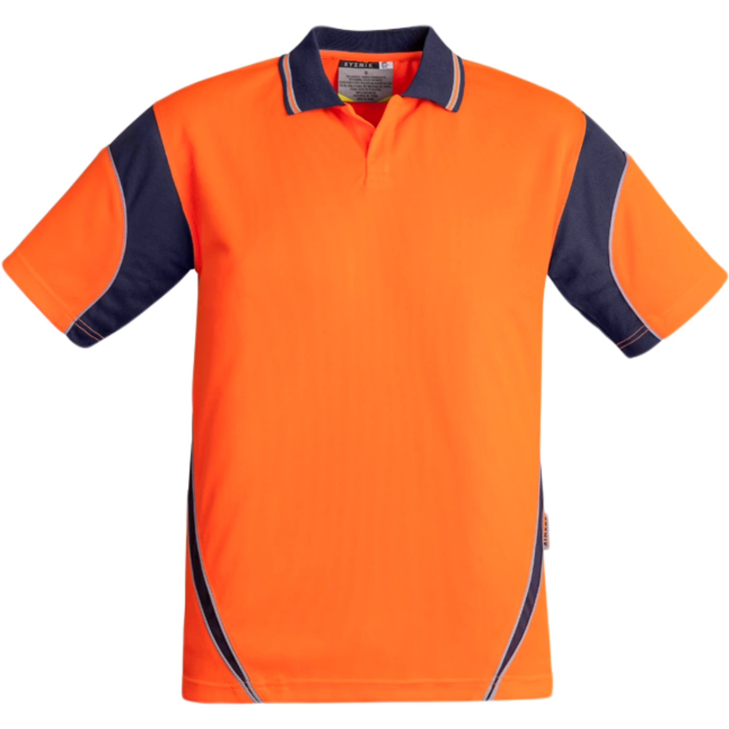 Syzmik Mens Hi Vis Aztec Short Sleeve Polo ZH248