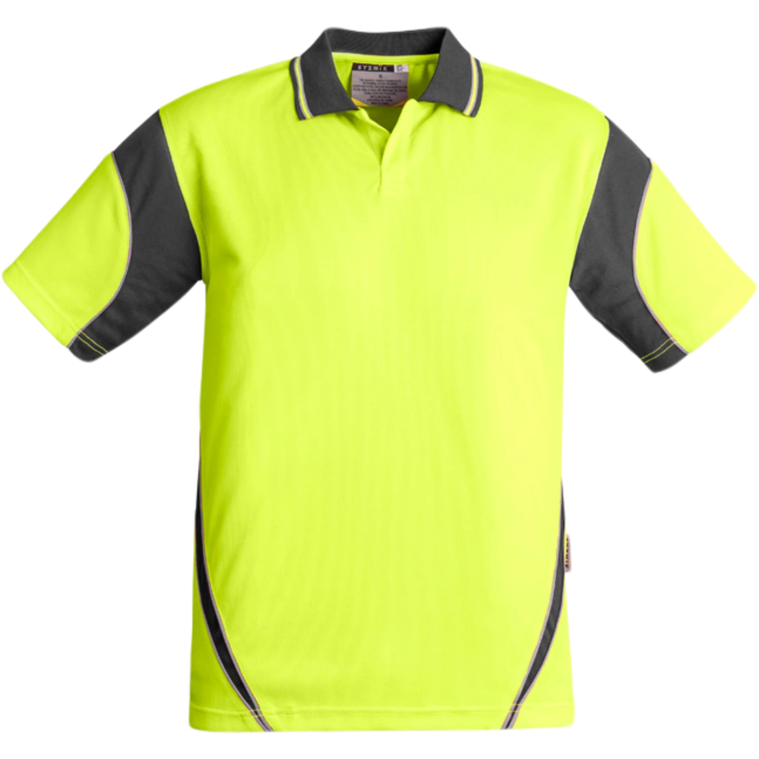Syzmik Mens Hi Vis Aztec Short Sleeve Polo ZH248