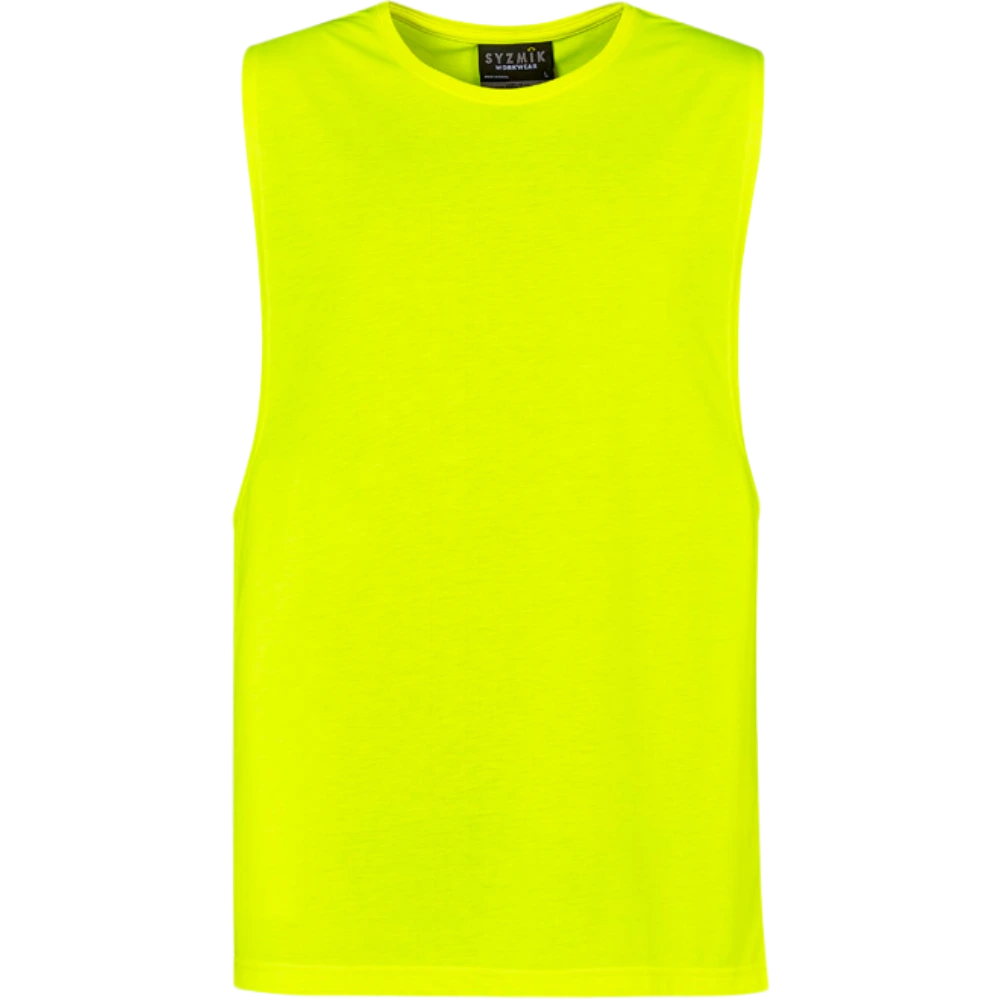 Syzmik Mens Hi Vis Sleeveless Tee ZH297