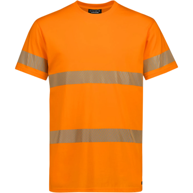 Syzmik Mens Hi Vis Segmented Tape Cotton Tee Shirt ZH510