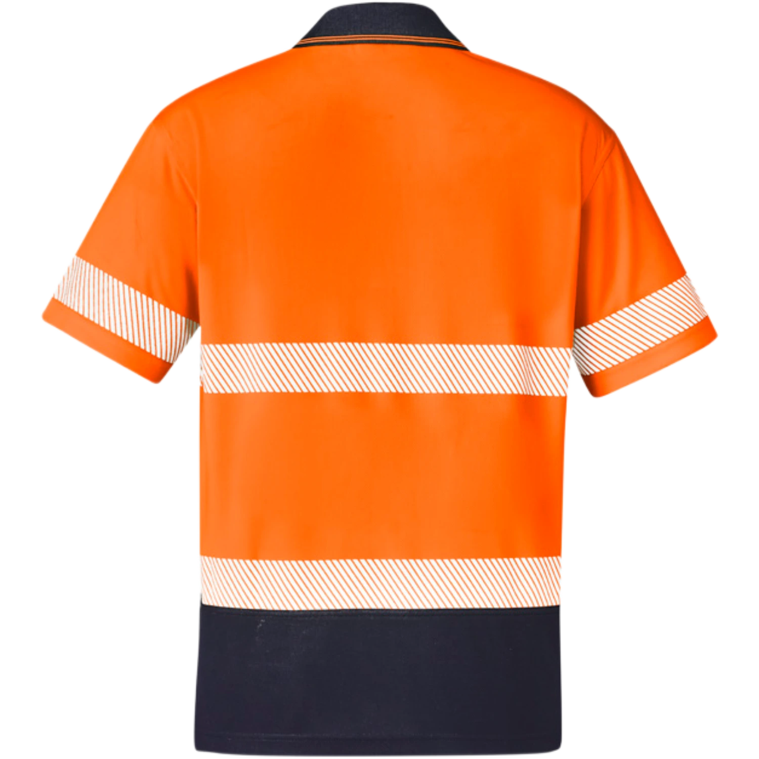Syzmik Unisex Hi Vis Segmented Tape Short Sleeve Polo ZH535