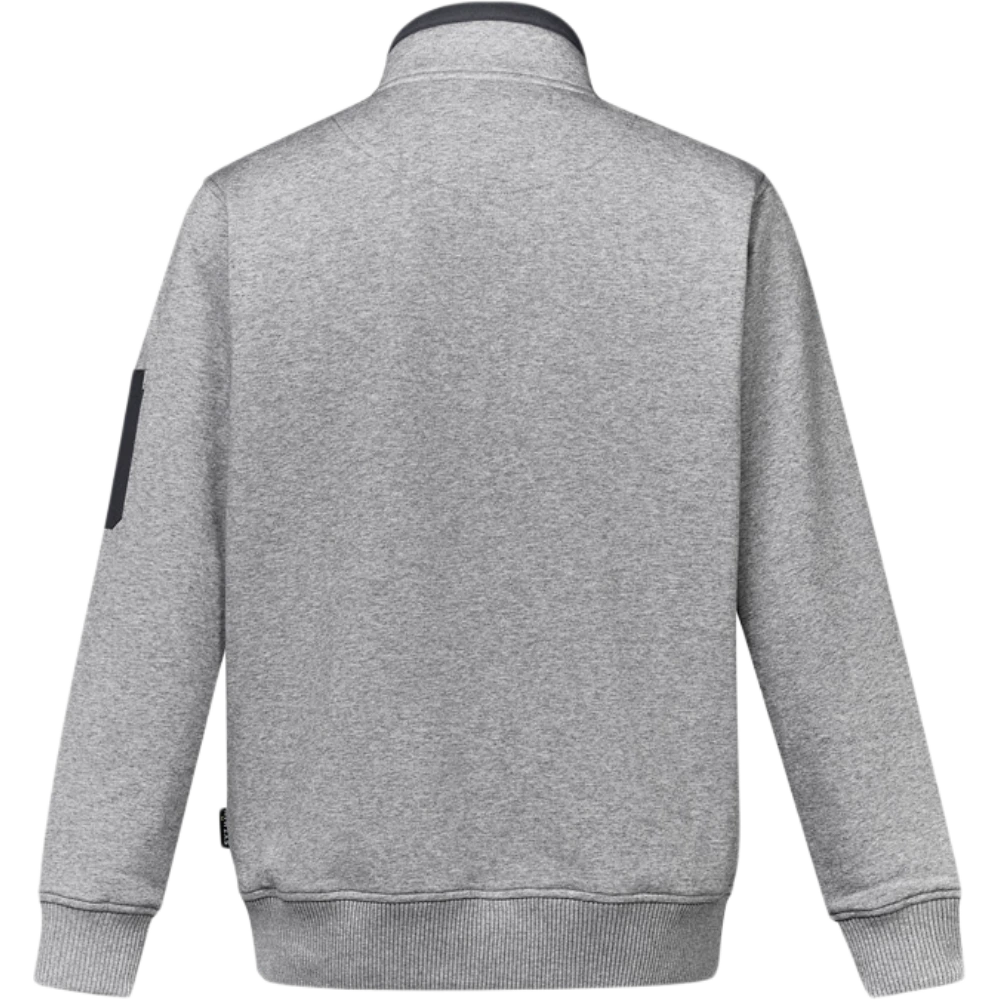 Symik Mens 1/4 Zip Brushed Fleece ZT366