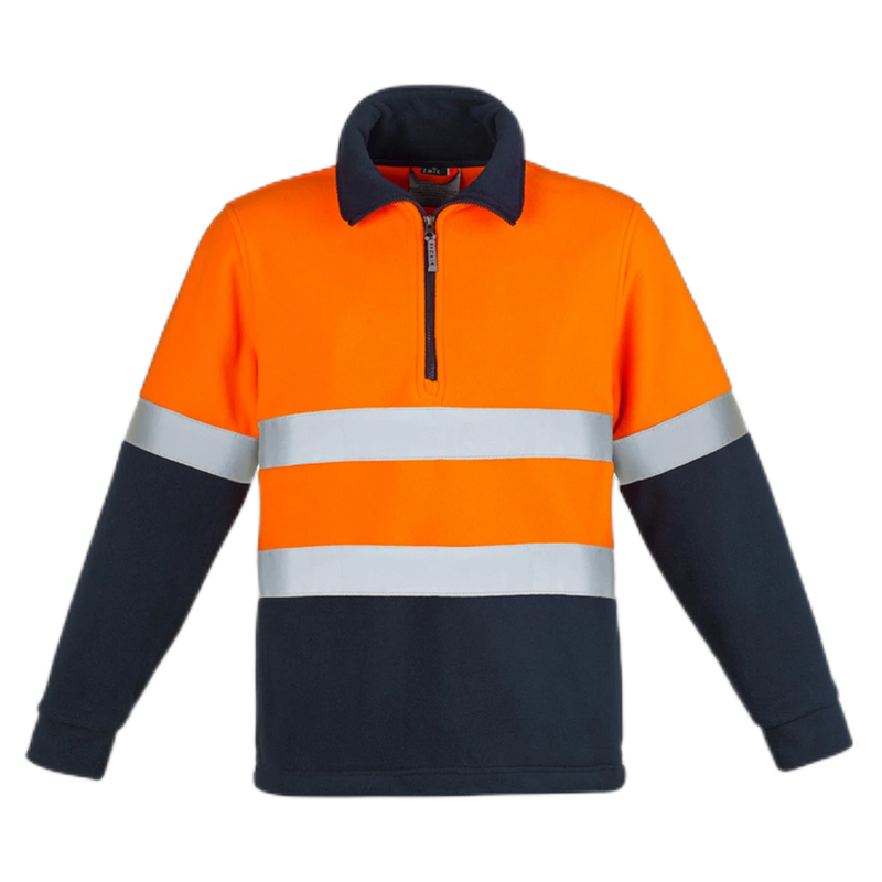 Syzmik Unisex Hi Vis Polar Fleece Pullover - Hoop Taped ZT461